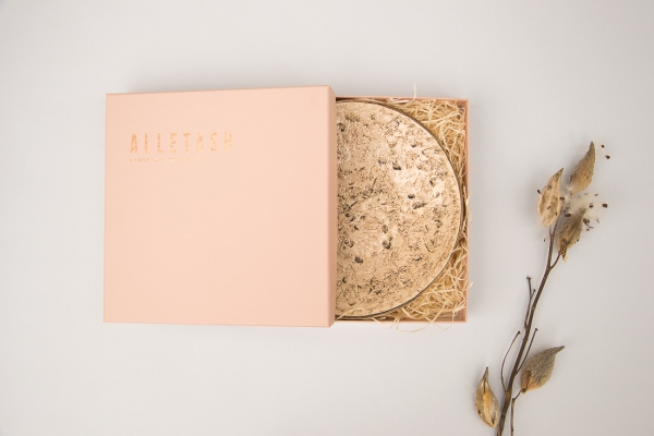 Блюдо Alletash Pearl Mist. Эксклюзивный подарок для женщин ручной работы