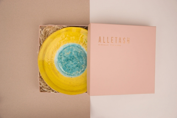 Блюдо Alletash Lollipop Two. Эксклюзивный подарок для женщин ручной работы