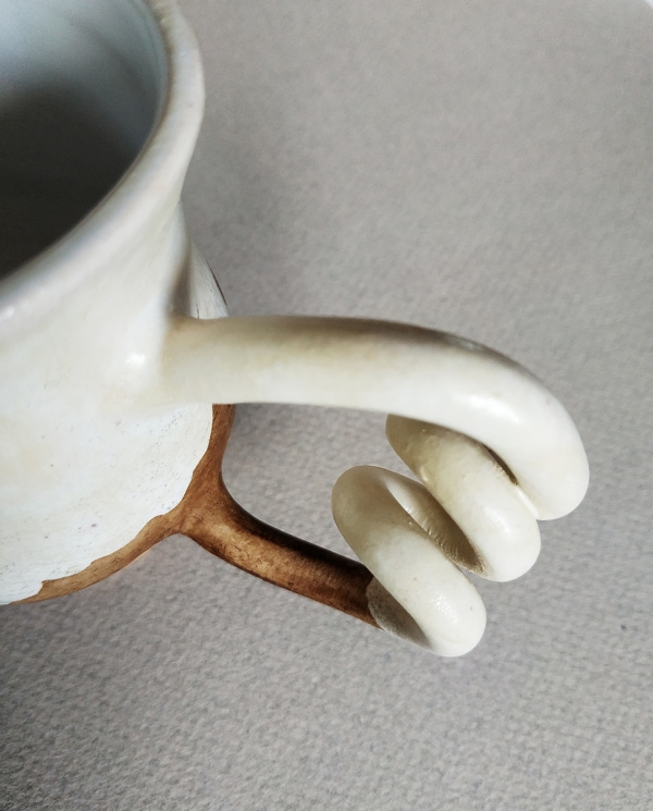 Чашка для кофе ручной работы 170мл Перламутр
